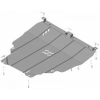 Защита картера и КПП Motodor для Вольво V40 Cross Country 2013-2019, сталь 2мм, арт:MO.02620