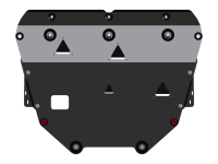 Защита картера и КПП Sheriff на Вольво ХС40 2018-2024, модель №1, сталь 2мм, арт:25.3908 Защита картера и КПП Sheriff на Вольво ХС40 2018-2024, модель №1, сталь 2мм, арт:25.3908