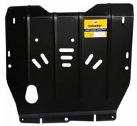 Защита картера и КПП Motodor на Хендай ix55 2008-2011, сталь 2мм, арт:MO.00928