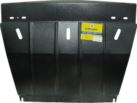 Защита картера Motodor для Ауди А6 1997-2004, сталь 2мм, арт:MO.00113