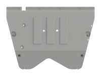 Защита картера и КПП Sheriff на Фиат Добло 2015-2022, модель №2, алюминий 4мм, арт:07.4418 Защита картера и КПП Sheriff на Фиат Добло 2015-2022, модель №2, алюминий 4мм, арт:07.4418