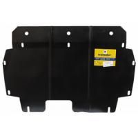 Защита картера и КПП Motodor для Шкода Фабия 1999-2007, сталь 2мм, арт:MO.02306