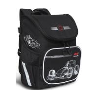 Школьный рюкзак GRIZZLY RAl-295-2 черный, 26х35х16 Школьный рюкзак GRIZZLY RAl-295-2 черный, 26х35х16