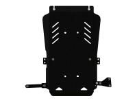 Защита КПП и РК Sheriff для Мицубиси Паджеро Спорт 2 2008-2016, модель №14, сталь 4мм, арт:14.1145 V1