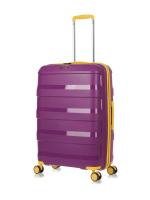 Чемодан средний L'Case MONACO (M) фиолетовый, 67.5х45х27, арт:Ch0715