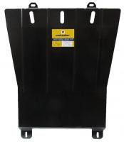 Защита картера и КПП Motodor для Ауди А4 универсал седан 2004-2007, сталь 2мм, арт:MO.02713