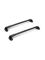 Багажник на крышу Rollster Mercury с черными аэро дугами для Эксид RX 2023-2025, арт:Rol.0414