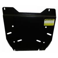 Защита картера, КПП и РК Motodor для Ниссан Навара 2004-2016, сталь 2мм, арт:MO.01450