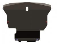 Защита картера и КПП Sheriff на Хендай Акцент 1999-2005, модель №1, сталь 2мм, арт:10.0279 Защита картера и КПП Sheriff на Хендай Акцент 1999-2005, модель №1, сталь 2мм, арт:10.0279