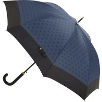 Зонт-трость женский полуавтомат Три Слона, синий, арт:L2288-2