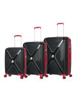Комплект чемоданов L'Case Berlin (S, M, L) черный, 3 шт., арт:Ch1009