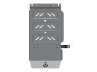 Защита КПП Sheriff на БМВ X5M F85 2014-2018, алюминий 4мм, совместно с 03.3272, арт:03.3339-1