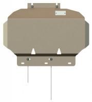 Защита картера Sheriff на Ниссан Патфайндер 2005-2010, модель №2, алюминий 5мм, арт:15.0759-1