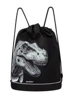 Мешок для обуви GRIZZLY OM-53-112, черный, 38х40х11