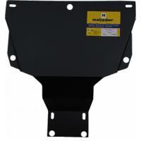 Защита заднего дифференциала Motodor для Фольксваген Туарег 2002-2018, сталь 3мм, арт:MO.12703