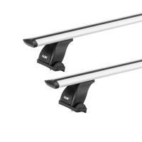 Багажник на крышу LUX дуги аэро-тревел (82мм) 1,2м на Форд Мондео 3 седан/хэтчбек (штатные места) 2001-2007, арт:212803