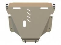 Защита картера и КПП Sheriff для Хонда СРВ 3 2007-2012, модель №2, алюминий 5мм, арт:09.1083