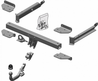 Фаркоп Brink на Мерседес М МЛ класс W164 2005-2011, арт:443300