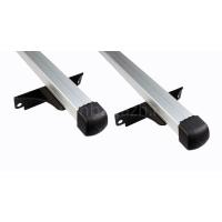 Багажник на крышу Atlant, 8826+7057, прямоугольные дуги 1,26м на Шевроле Трейлблейзер 2012-2016 с рейлингами, арт:21199-11