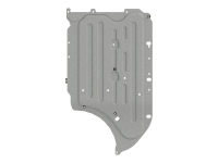 Защита КПП Sheriff на БМВ Х7 G07 2019-2024, модель №5, алюминий 3мм, арт:03.4401-2