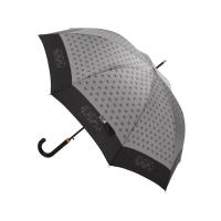 Зонт-трость женский полуавтомат Три Слона, серый, арт:L2288-3