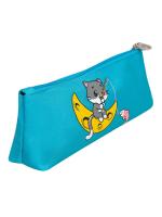 Школьный пенал GRIZZLY PL-33-13/лазурный, 22х9х6