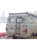 Лестница ED, к грузовой платформе и корзине на ГАЗ 2206 3741 Буханка, арт:ED8-218L