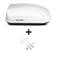 Автобокс MaxBox Pro 430л, белый глянец, 136х96х42, усилители дна, арт:MBP-430-WG-1 Автобокс MaxBox Pro 430л, белый глянец, 136х96х42, усилители дна, арт:MBP-430-WG-1