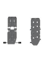 Комплект защит Sheriff для Фольксваген Амарок 2016-2024, алюминий 6мм, арт:26.3498 V2