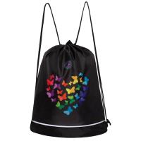 Мешок для обуви GRIZZLY OM-40-8 черный, 38х50х11