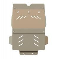 Защита картера Sheriff для Тойота Секвойя 2008-2020, модель №3, алюминий 5мм, арт:24.1562-1