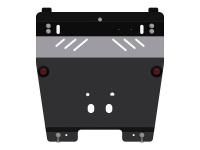 Защита картера и КПП Sheriff на Ниссан Террано 2014-2022, модель №1, сталь 2мм, арт:15.2663