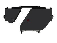 Защита бензобака Sheriff на Джили Эмгранд 7 2018-2020, сталь 1,8мм, арт:28.4286