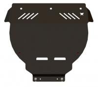 Защита картера и КПП Sheriff на Вольво S40 2003-2012, модель №2, сталь 2,5мм, арт:25.1509-2 Защита картера и КПП Sheriff на Вольво S40 2003-2012, модель №2, сталь 2,5мм, арт:25.1509-2