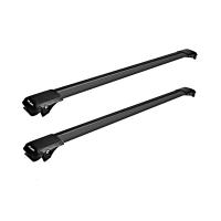 Багажник на крышу Atlant (опора I), 10002+11115+11115, черные крыловидные дуги на Санг Енг Рекстон 2012-2017, арт:ATL.1049