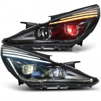 Передние фары Хендай Соната 7 2010-2014 модель №7, комплект:Л+П, полностью LED, ДХО, арт:MF-HL-000713 Передние фары Хендай Соната 7 2010-2014 модель №7, комплект:Л+П, полностью LED, ДХО, арт:MF-HL-000713