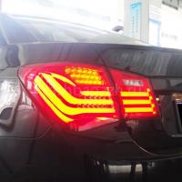 Задние фонари Шевроле Круз 2009-2015 модель №-1, комплект: Л+П, в стиле БМВ, красные, арт:MF-TL-000337 Задние фонари Шевроле Круз 2009-2015 модель №-1, комплект: Л+П, в стиле БМВ, красные, арт:MF-TL-000337