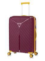 Чемодан средний L'Case Seoul (M) бордовый, 67х44.5х27, арт:Ch0862