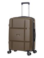 Чемодан средний L'Case Gua (M) шоколадный, 64.5х42.5х26, арт:Ch1073