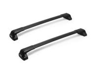 Багажник на крышу Rollster Mercury с черными аэро дугами на Мицубиси AСX 2010-2023, штатные места, арт:Rol.0382 Багажник на крышу Rollster Mercury с черными аэро дугами на Мицубиси AСX 2010-2023, штатные места, арт:Rol.0382