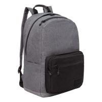 Рюкзак GRIZZLY RQL-218-3 черный-серый, 28х41х18 Рюкзак GRIZZLY RQL-218-3 черный-серый, 28х41х18