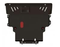 Защита картера и КПП Sheriff для Мазда 3 BK 2003-2009, модель №1, сталь 2мм, арт:12.0545