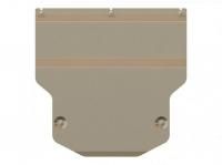 Защита картера и КПП Sheriff на Ауди Q3 2011-2018, модель №2, алюминий 5мм, арт:02.2332