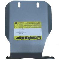 Защита заднего дифференциала Motodor для Субару Легаси Турбо 2009-2015, алюминий 5мм, арт:MO.32222-2