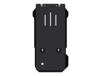 Защита КПП и РК Sheriff на Ауди Q7 для 1020 2006-2015, модель №11, сталь 2,5мм, арт:02.1279