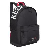 Рюкзак GRIZZLY RQL-317-5 черный, 30х44х15