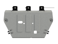 Защита картера и КПП Sheriff на Хавал Н2 2014-2022, модель №2, алюминий 4мм, арт:28.4184