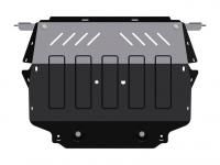 Защита картера и КПП Sheriff для Фольксваген Кадди 2010-2015, модель №4, сталь 2мм, арт:26.2566