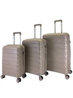 Комплект чемоданов MIRONPAN 23106 (S, M, L) светло-серый, 3шт., арт:Ch1204