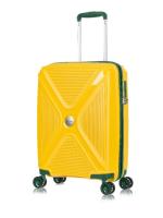 Чемодан маленький L'Case Berlin (S) желтый, 55х40х20, арт:Ch0870